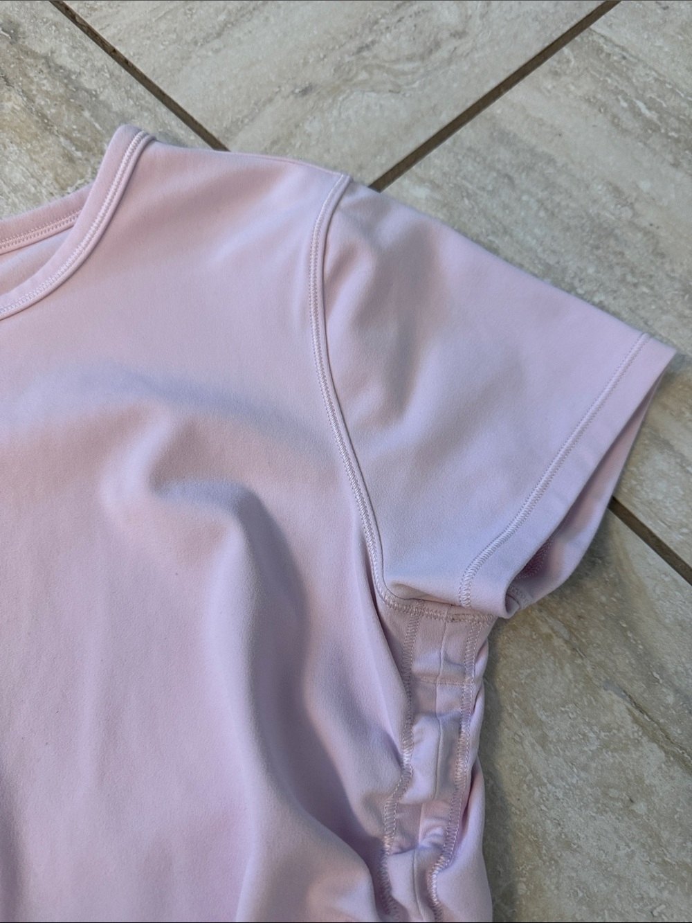 Lululemon All It Takes Nulu Short-Sleeve
T-Shirt Meadowsweet Pink. Size 6 - Picture 6 of 16